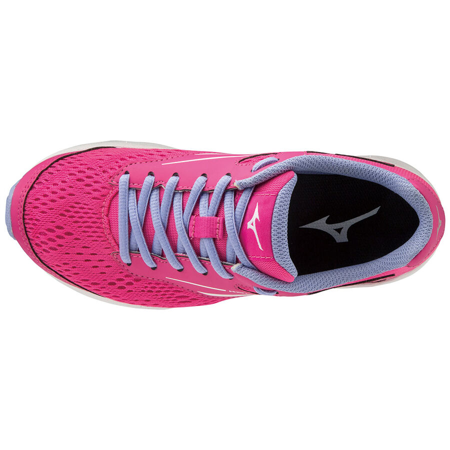 Mizuno WAVE RIDER 23 Jr Athena/Wht/Jacaranda